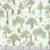 Dear Stella Fabrics Woodland Willow Woodland Willow Multi Green Cream