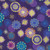 Robert Kaufman Fabrics Star of Wonder Starry Mandala Skies Noble Purple
