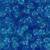 Timeless Treasures Fabrics Tonga Batiks Fandango Blue Painted Flowers