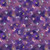Windham Fabrics Violeta Whistler Studios Purple Butterfly Flight, a fabric with a vibrant purple background featuring a pattern of colorful butterflies in shades of pink, purple, yellow, and blue.