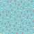 Windham Fabrics Twirling Tutus Whistler Studios Aqua Blue Ditsy Daisy and Tulip