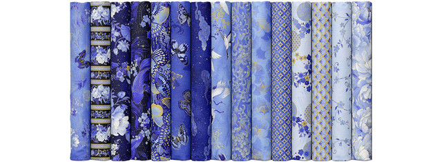 Moonlight Fabric by Chong A Hwang for Timeless Treasures Fabrics