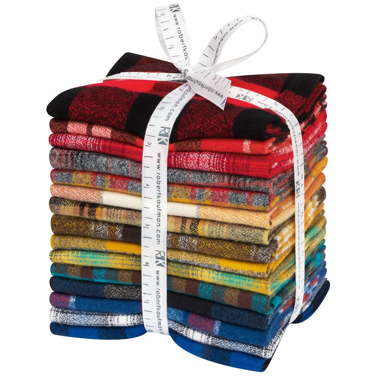 Flannel plaids can add variety to any quilt. Flannel plaids can add variety to any quilt.