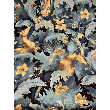 twentieth century fabrics テキスタイル Vintage 1950s Linen Abstract Fabric, Mid Century Modern