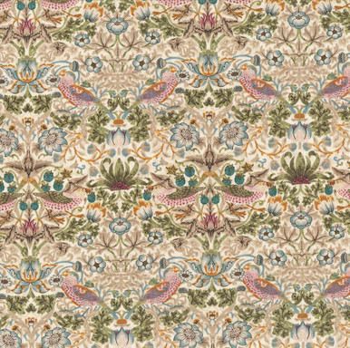 FreeSpirit Fabrics Lodden by William Morris Mini Strawberry Thief