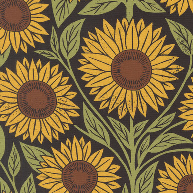 Moda Fabrics Garden Series Katharine Watson Sunflower Floral