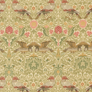 Moda Fabrics William Morris Muse Barbara Brackman Damask Birds