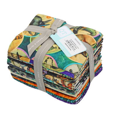 Quilting Treasures Fabrics Witchypoo Dan Morris 17 Fat Quarters