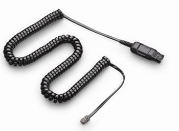 Plantronics A10 (A10-16) Cable information Black audio cable Plantronics A10 (A10-16) Cable information Black audio cable