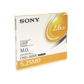 Sony WORM 5.25" 2.6GB 1024b/s Optical Disk Sony WORM 5.25" 2.6GB 1024b/s Optical Disk