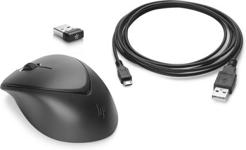 HP Wireless Premium RF Wireless Laser 1200DPI Ambidextrous Black mice HP Wireless Premium RF Wireless Laser 1200DPI Ambidextrous Black mice