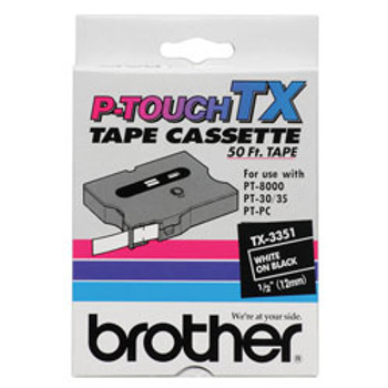 Brother TX3351 TX Label-Making Tape Brother TX3351 TX Label-Making Tape