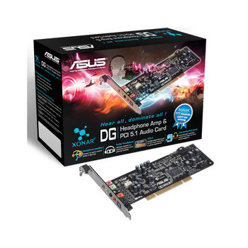 Asus Xonar DG PCI 5.1 Channel Sound Card Asus Xonar DG PCI 5.1 Channel Sound Card