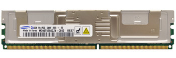 M395T5750CZ4-CE60 - Samsung 2GB 667MHz PC2-5300 CL5 ECC Registered Dual Rank FULLY BUFFERED DDR2 SDRAM 240-Pin DIMM SAMSUNG Memory Module fo