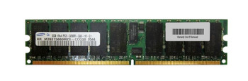 M393T5660MZ0-CCCQ0 - Samsung 2GB PC2-3200 DDR2-400MHz ECC Registered CL3 240-Pin DIMM Single Rank Memory Module