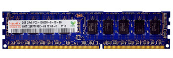 HMT125R7TFR8C-H9 - Hynix 2GB PC3-10600 DDR3-1333MHz ECC Registered CL9 240-Pin DIMM Dual Rank Memory Module HMT125R7TFR8C-H9 - Hynix 2GB PC3-10600 DDR3-1333MHz ECC Registered CL9 240-Pin DIMM Dual Rank Memory Module