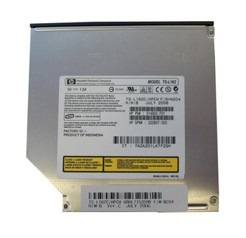 222837-003 - HP 24X Slimline CD-Rom Drive 222837-003 - HP 24X Slimline CD-Rom Drive
