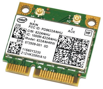572509-001 - HP Mini PCI-Express 802.11a/b/g/n WiFi Wireless Lan (WLAN) Network Adapter 572509-001 - HP Mini PCI-Express 802.11a/b/g/n WiFi Wireless Lan (WLAN) Network Adapter