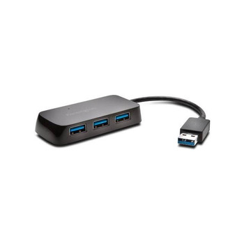 Kensington K33978WW UH4000 USB 3.0 4-Port Hub (Black)