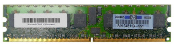 345113-551 - HP 1GB (1x1GB) 400Mhz PC2-3200 Cl3 ECC Registered DDR2 SDRAM Dimm Memory for Proliant Server Dl380 G4 Ml370 G4 345113-551 - HP 1GB (1x1GB) 400Mhz PC2-3200 Cl3 ECC Registered DDR2 SDRAM Dimm Memory for Proliant Server Dl380 G4 Ml370 G4