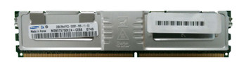 M395T5750EZ4-CE66 - Samsung 2GB (1X2GB) 667MHz PC2-5300 CL5 ECC FULLY BUFFERED Dual Rank DDR2 SDRAM 240-Pin DIMM S