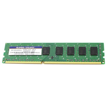 Super Talent DDR3-1333 4GB/256x8 Value Memory Super Talent DDR3-1333 4GB/256x8 Value Memory