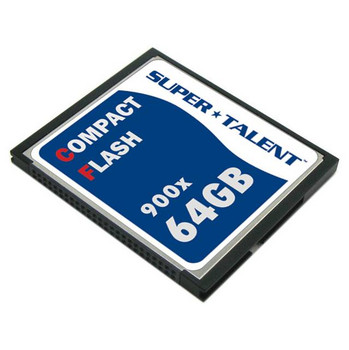 Super Talent 900X 64GB High Speed Compact Flash Memory Card (MLC) Super Talent 900X 64GB High Speed Compact Flash Memory Card (MLC)