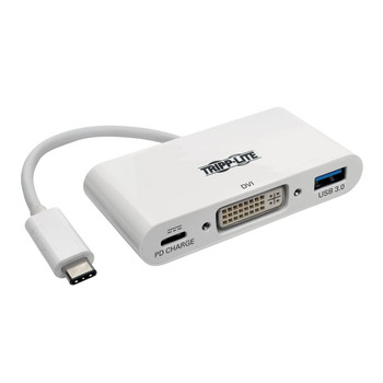 Tripp Lite U444-06N-DU-C USB 3.0 (3.1 Gen 1) Type-C 5000Mbit/s White interface hub Tripp Lite U444-06N-DU-C USB 3.0 (3.1 Gen 1) Type-C 5000Mbit/s White interface hub