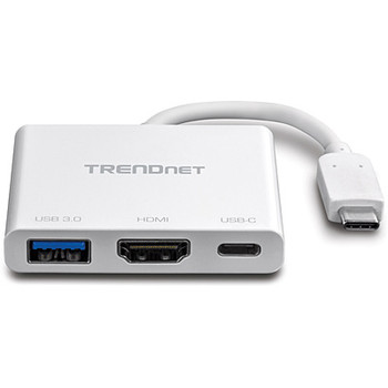 Trendnet TUC-HDMI3 HDMI| USB Typ C/USB 3.0 Typ A White cable interface/gender adapter Trendnet TUC-HDMI3 HDMI| USB Typ C/USB 3.0 Typ A White cable interface/gender adapter
