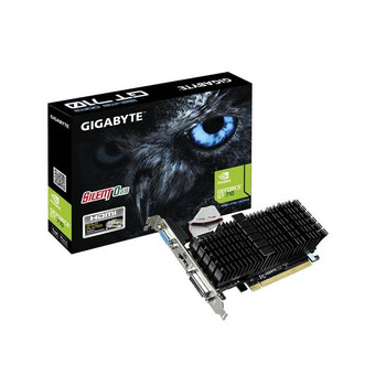 GIGABYTE NVIDIA GeForce GT 710 1GB GDDR3 VGA/DVI/HDMI Low Profile PCI-Express Video Card