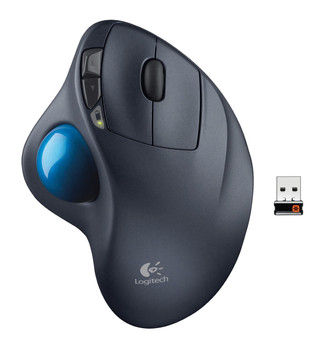 Logitech M570 RF Wireless Laser Black mice Logitech M570 RF Wireless Laser Black mice