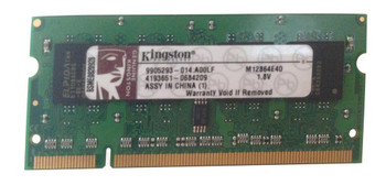 M12864E40 - Kingston 1GB PC2-4200 DDR2-533MHz non-ECC Unbuffered CL4 200-Pin SoDimm Memory Module M12864E40 - Kingston 1GB PC2-4200 DDR2-533MHz non-ECC Unbuffered CL4 200-Pin SoDimm Memory Module
