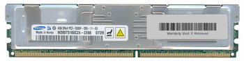 M395T5160CZ4-CE66 - Samsung 4GB 667MHz PC2-5300 ECC FULLY BUFFERED DDR2 SDRAM 240-Pin DIMM SAMSUNG Memory Module
