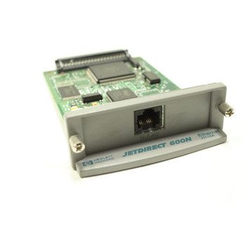 J3110A - HP JetDirect 600N EIO Fast Ethernet 10Base-T Internal Print Server RJ-45 Connector J3110A - HP JetDirect 600N EIO Fast Ethernet 10Base-T Internal Print Server RJ-45 Connector