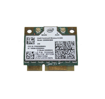60Y3295 - IBM Lenovo 802.11 b/g/n Wireless Mini-PCI Express Adapter for ThinkPad T530i