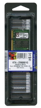 KTH-ZD8000/1G - Kingston 1GB PC2-3200 DDR2-400MHz non-ECC Unbuffered CL3 200-Pin SoDimm Memory Module for HP/Compaq KTH-ZD8000/1G - Kingston 1GB PC2-3200 DDR2-400MHz non-ECC Unbuffered CL3 200-Pin SoDimm Memory Module for HP/Compaq