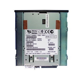 19P0798 - IBM DDS 4 Tape Drive - 20GB (Native)/40GB (Compressed) - SCSIInternal 19P0798 - IBM DDS 4 Tape Drive - 20GB (Native)/40GB (Compressed) - SCSIInternal