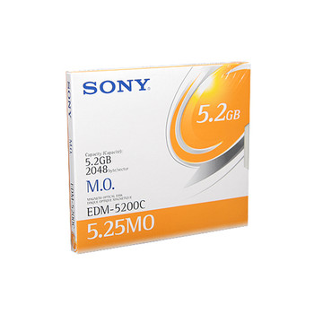 Sony RW 5.25" 5.2GB 2048 bytes/sector Optical Disk Sony RW 5.25" 5.2GB 2048 bytes/sector Optical Disk