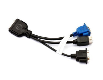 409496-001 - HP Local I/O Diagnostic Adapter Cable (SUV) for HP ProLiant BL Servers 409496-001 - HP Local I/O Diagnostic Adapter Cable (SUV) for HP ProLiant BL Servers