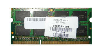598856-001 - HP 2GB (1x2GB) 1333Mhz PC3-10600 Non ECC Unbuffered DDR3 SDRAM 204-Pin SoDimm Memory for Pavilion Dv6 598856-001 - HP 2GB (1x2GB) 1333Mhz PC3-10600 Non ECC Unbuffered DDR3 SDRAM 204-Pin SoDimm Memory for Pavilion Dv6