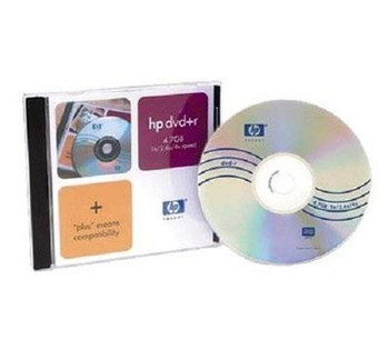 Q2107A - HP DVD Recordable Media DVD+R 4x 4.70 GB Jewel Case 120mm Q2107A - HP DVD Recordable Media DVD+R 4x 4.70 GB Jewel Case 120mm