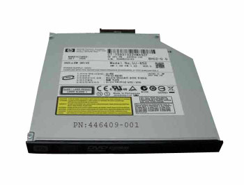 446409-001 - HP 9.5mm 8x IDE Dual Layer Slimline Super Multi-Burner (multibay Ii) Disc Drive for Laptop