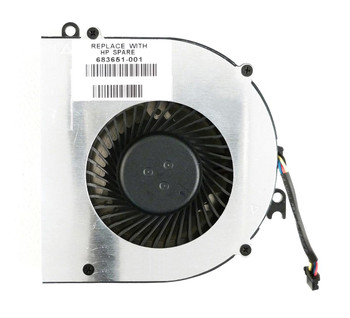 683651-001 - HP CPU Cooling Fan Assembly for ProBook 4440s Series Laptop PC 683651-001 - HP CPU Cooling Fan Assembly for ProBook 4440s Series Laptop PC