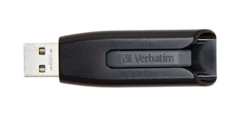 Verbatim V3 128GB USB 3.0 (3.1 Gen 1) Capacity Black USB flash drive Verbatim V3 128GB USB 3.0 (3.1 Gen 1) Capacity Black USB flash drive