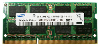 M471B5673FH0-CH9 - Samsung 2GB 1333MHz PC3-10600 Dual Rank CL9 NON-ECC UNBUFFERED DDR3 SDRAM 200-Pin SoDimm SAMSUNG Memory M471B5673FH0-CH9 - Samsung 2GB 1333MHz PC3-10600 Dual Rank CL9 NON-ECC UNBUFFERED DDR3 SDRAM 200-Pin SoDimm SAMSUNG Memory