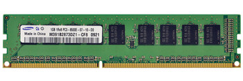 M391B2873DZ1-CF8 - Samsung 1GB 1066MHz PC3-8500 CL7 ECC UNBUFFERED Single RANK DDR3 SDRAM 240-Pin DIMM SAMSUNG Memory M391B2873DZ1-CF8 - Samsung 1GB 1066MHz PC3-8500 CL7 ECC UNBUFFERED Single RANK DDR3 SDRAM 240-Pin DIMM SAMSUNG Memory