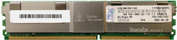 46C7422 - IBM 2GB(1X2GB)667MHz PC2-5300 240-Pin DIMM CL5 FULLY BUFFERED ECC DDR2 SDRAM IBM Memory for BladeCenter System x Server & INTELLI 46C7422 - IBM 2GB(1X2GB)667MHz PC2-5300 240-Pin DIMM CL5 FULLY BUFFERED ECC DDR2 SDRAM IBM Memory for BladeCenter System x Server & INTELLI