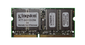 KTC-SO133/256 - Kingston 256MB PC133 133MHz non-ECC Unbuffered CL3 144-Pin SoDimm Memory Module KTC-SO133/256 - Kingston 256MB PC133 133MHz non-ECC Unbuffered CL3 144-Pin SoDimm Memory Module