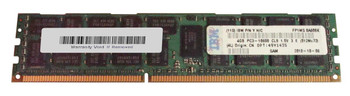 49Y1435 - IBM 4GB(1X4GB) 1333 MHz PC3-10600 240-Pin CL9 DDR3 SDRAM 2RX4 1.5V LP ECC Registered RDIMM IBM Memory for SYSTE