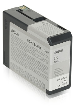 T580700 , Epson C13T580700 (T5807) Ink cartridge bright black, 80ml , Ink Cartridges